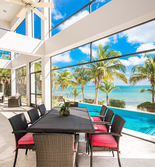 Waterfront condominium development in Grand Cayman